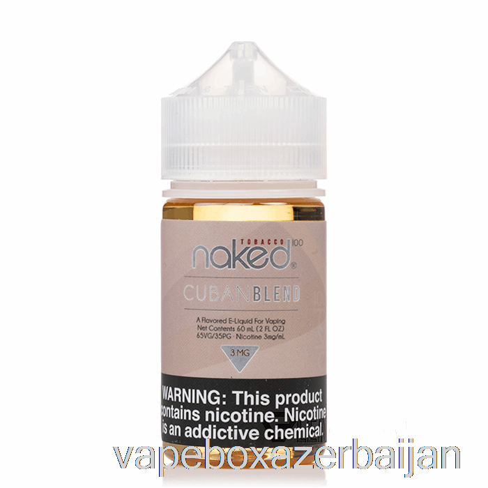 Vape Azerbaijan Cuban Blend - Naked 100 Tobacco - 60mL 12mg